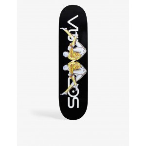 MEDICOM/Sexy Robot 02 graphic-print wooden skateboard deck ★ Outlet